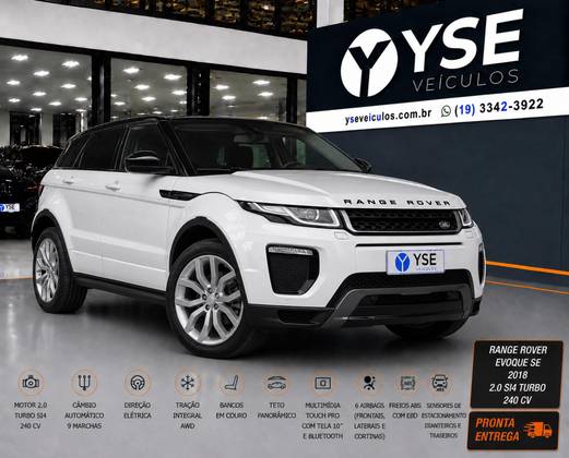 LAND ROVER RANGE ROVER EVOQUE 2.0 SE 4WD 16V GASOLINA 4P AUTOMÁTICO LAND ROVER RANGE ROVER EVOQUE 2.0 SE 4WD 16V GASOLINA 4P AUTOMÁTICO